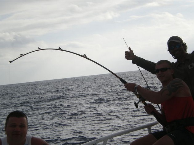 GEMENSAM TORPEDO Dagens fiskeresa var nästan en kopia - Cavalier & Blue Marlin Sport Fishing Gran Canaria