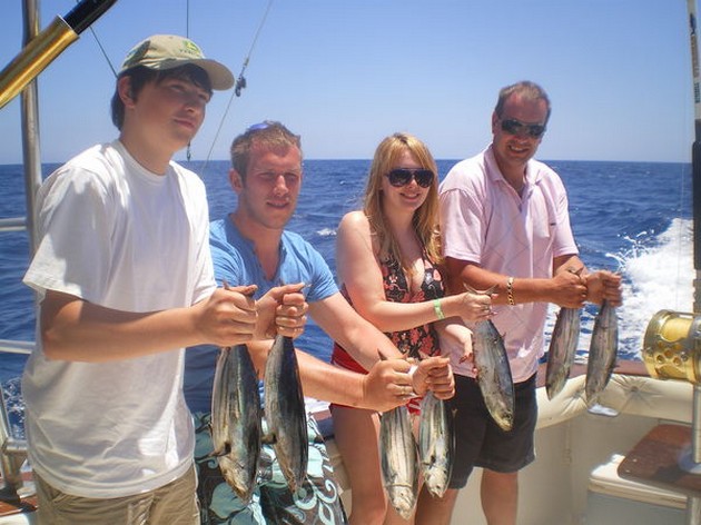 TROLLING Efter de framgångsrika fisketurerna i - Cavalier & Blue Marlin Sport Fishing Gran Canaria