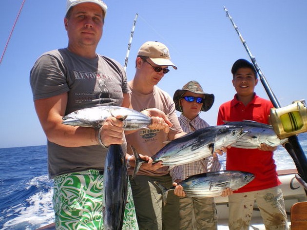 24 KG WAHOO Tuvimos hoy en ambos barcos felices y satisfechos - Cavalier & Blue Marlin Sport Fishing Gran Canaria