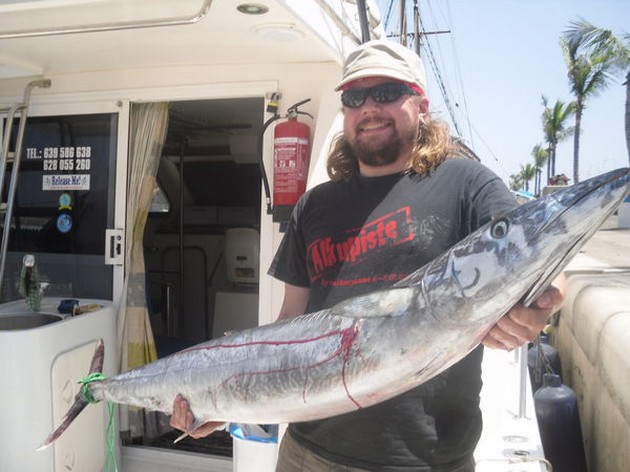 22 kg Wahoo - Cavalier & Blue Marlin Sport Fishing Gran Canaria