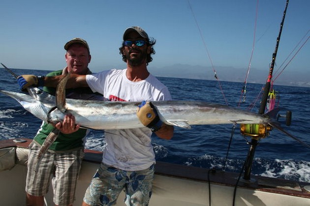 36 kg vit släppt - Cavalier & Blue Marlin Sport Fishing Gran Canaria