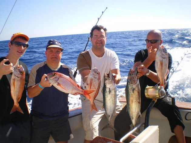 Röda snappers - Cavalier & Blue Marlin Sport Fishing Gran Canaria