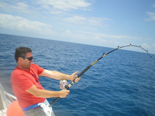 200 kg Sting ray - Cavalier & Blue Marlin Sport Fishing Gran Canaria