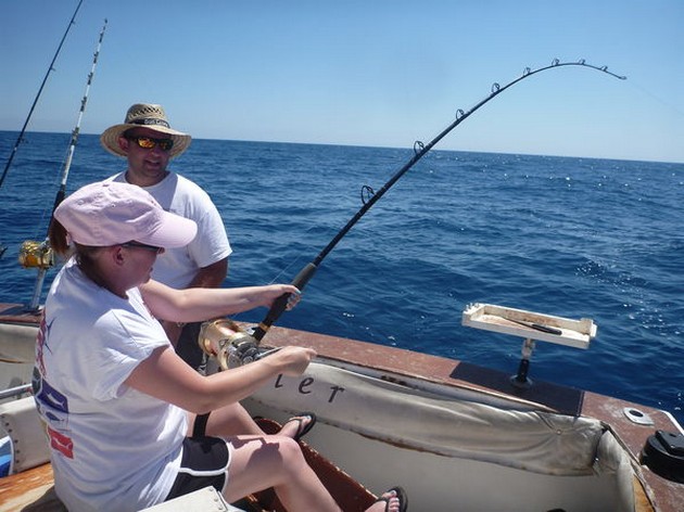 Många strålar - Cavalier & Blue Marlin Sport Fishing Gran Canaria