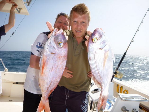 Röda snappers - Cavalier & Blue Marlin Sport Fishing Gran Canaria