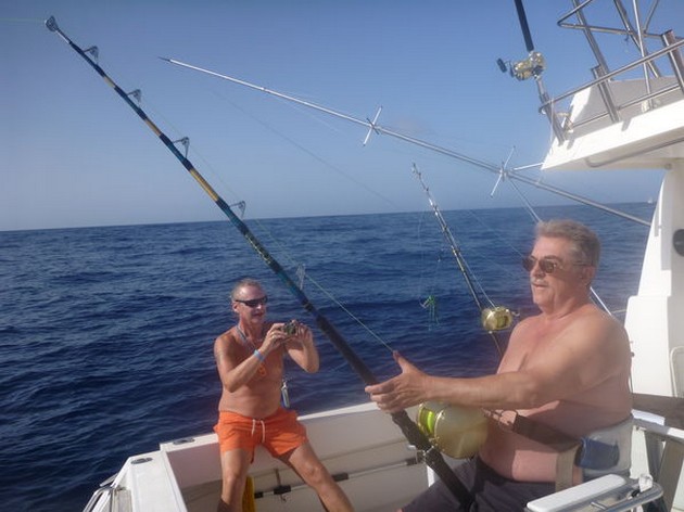 320 lb Blue Marlin - Cavalier & Blue Marlin Sport Fishing Gran Canaria