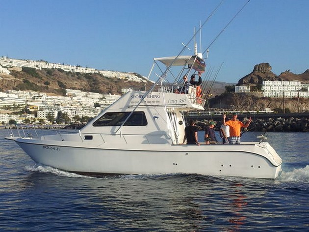 SKIPJACK EXPLOSION Idag var det en riktig Skipjack Explosion - Cavalier & Blue Marlin Sport Fishing Gran Canaria