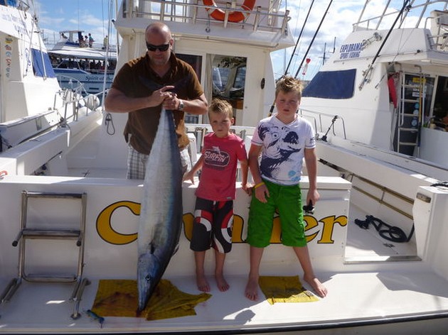 42 kg Wahoo - Cavalier & Blue Marlin Sport Fishing Gran Canaria