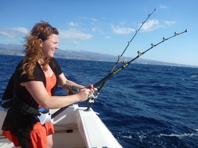 WAHOO Nästan varje dag får vi en eller flera Wahoo's Today - Cavalier & Blue Marlin Sport Fishing Gran Canaria