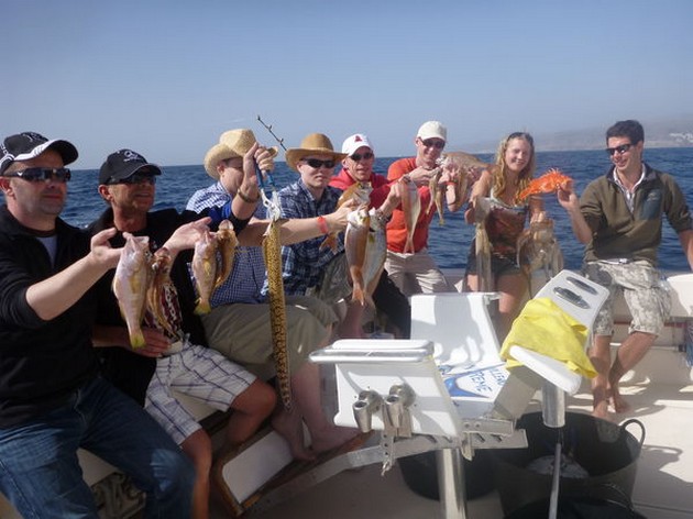 BRA FÅNGNING CAVALIER seglade i morse med 5 - Cavalier & Blue Marlin Sport Fishing Gran Canaria