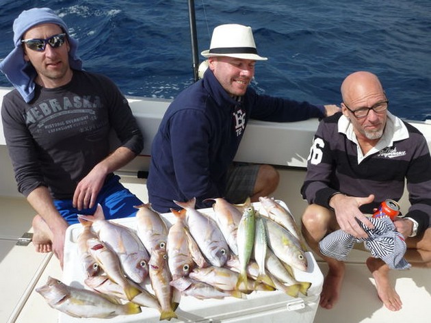 REEFFISKE Vi hade i morse Nino da Silva på - Cavalier & Blue Marlin Sport Fishing Gran Canaria