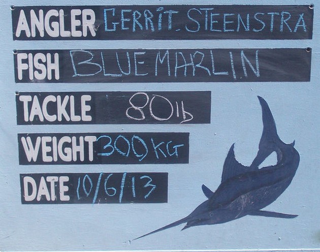 Blue Marlin 300 kg - Cavalier & Blue Marlin Sport Fishing Gran Canaria