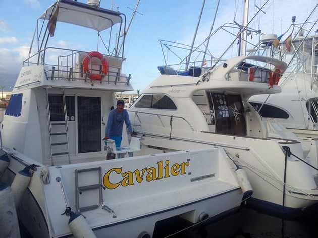 1 fångad - 1 förlorad - Cavalier & Blue Marlin Sport Fishing Gran Canaria