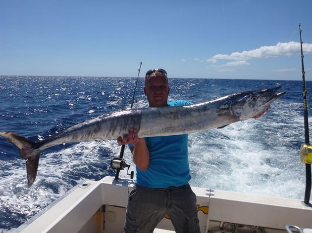 Återigen fångar Wahoo på Cavalier - Cavalier & Blue Marlin Sport Fishing Gran Canaria