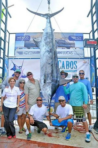 Mexikansk kvinna fångar fisk från 1 miljon dollar - Cavalier & Blue Marlin Sport Fishing Gran Canaria