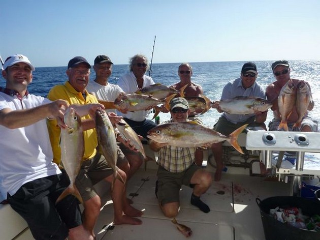 Bra storlek Amberjacks och Red Snappers - Cavalier & Blue Marlin Sport Fishing Gran Canaria