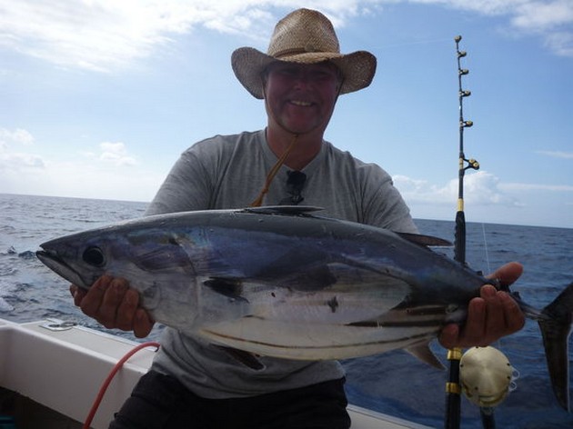 Skipjack Tuna - Well done Mikael Johansson from Sweden Cavalier & Blue Marlin Sport Fishing Gran Canaria