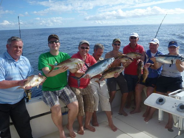 En framgångsrik fiskedag på Cavalier - Cavalier & Blue Marlin Sport Fishing Gran Canaria