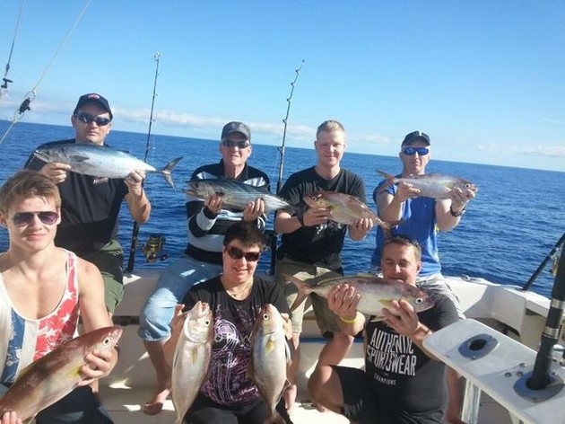 Bra fångster av Amberjacks och Red Snappers - Cavalier & Blue Marlin Sport Fishing Gran Canaria