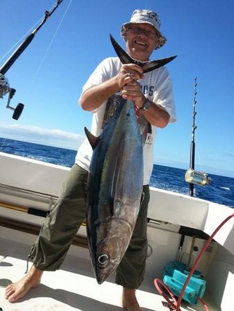 Esa Hyvönen från Finland lyckades! - Cavalier & Blue Marlin Sport Fishing Gran Canaria