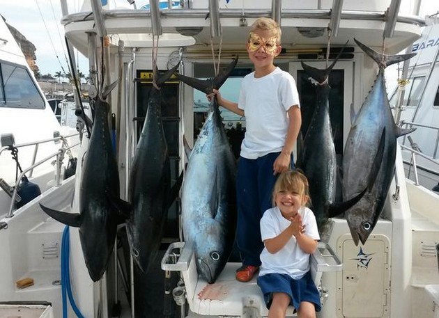 Big Eye och Albacore tonfisk - Cavalier & Blue Marlin Sport Fishing Gran Canaria