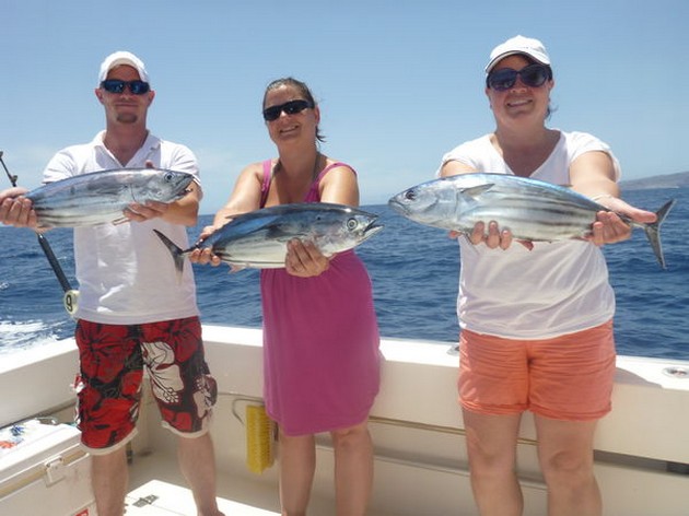 Skipjack Tunas och en Wahoo förlorad! - Cavalier & Blue Marlin Sport Fishing Gran Canaria