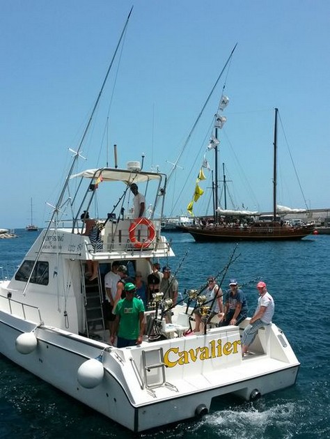 Cavaliet fångade 4 Albacores, 3 Dorado och 9 Skipjack-tunfiskar - Cavalier & Blue Marlin Sport Fishing Gran Canaria