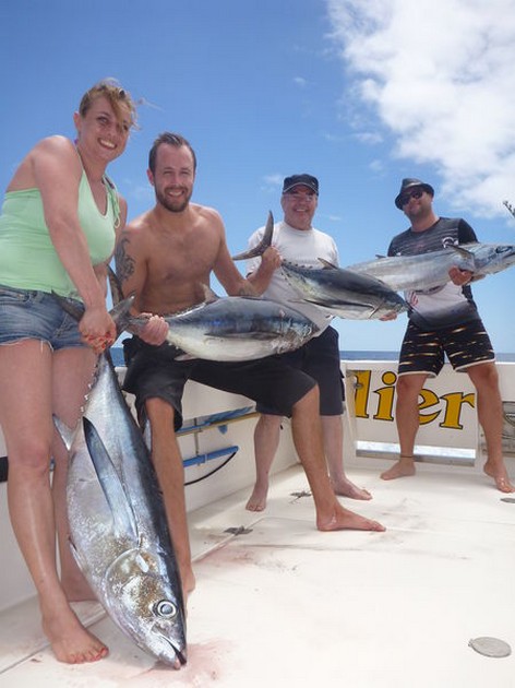 4 Blue Marlins med den tyngsta en 1000 pund! - Cavalier & Blue Marlin Sport Fishing Gran Canaria