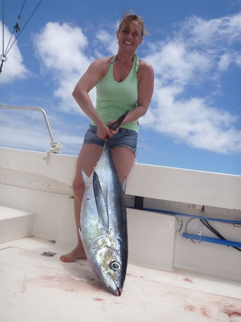 Wahoo & 3 Albacores - Cavalier & Blue Marlin Sport Fishing Gran Canaria