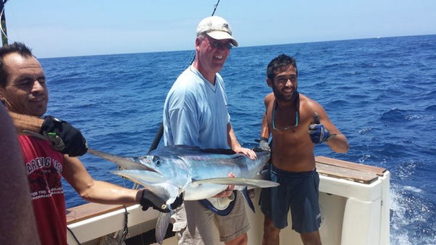 Fantastiska fångster av Blue & White Marlin & Spearfish - Cavalier & Blue Marlin Sport Fishing Gran Canaria