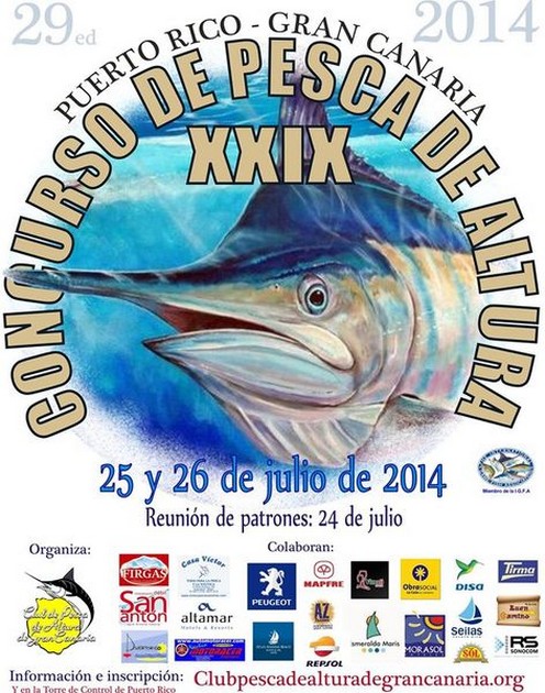 1: a dagen i Big Game Tournament Puerto Rico 2014 - Cavalier & Blue Marlin Sport Fishing Gran Canaria