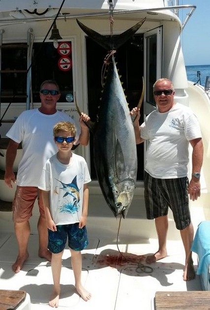 79 kg gulfinnad tonfisk - Cavalier & Blue Marlin Sport Fishing Gran Canaria