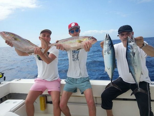 Amberjacks och Atlantic Bonito's - Cavalier & Blue Marlin Sport Fishing Gran Canaria