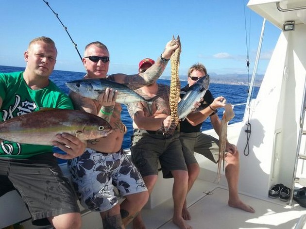 Bra start på den nya fiskeveckan - Cavalier & Blue Marlin Sport Fishing Gran Canaria