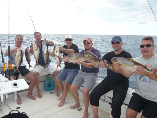 Massor av Amberjacks - Cavalier & Blue Marlin Sport Fishing Gran Canaria