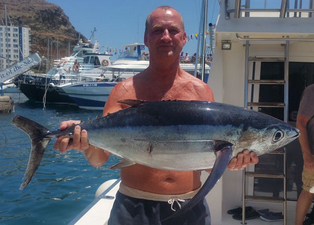 Marcel aalbregts från Hollnd på båten Cavalier - Cavalier & Blue Marlin Sport Fishing Gran Canaria