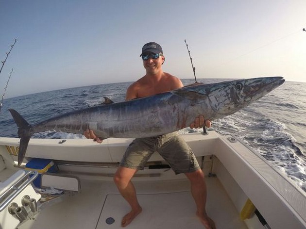 Barry Townsend fångade 25 kg Wahoo på båten Cavalier - Cavalier & Blue Marlin Sport Fishing Gran Canaria