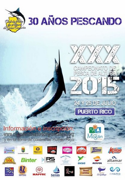 Puerto Rico Big Game Fishing Tournament 2015 - Cavalier & Blue Marlin Sport Fishing Gran Canaria