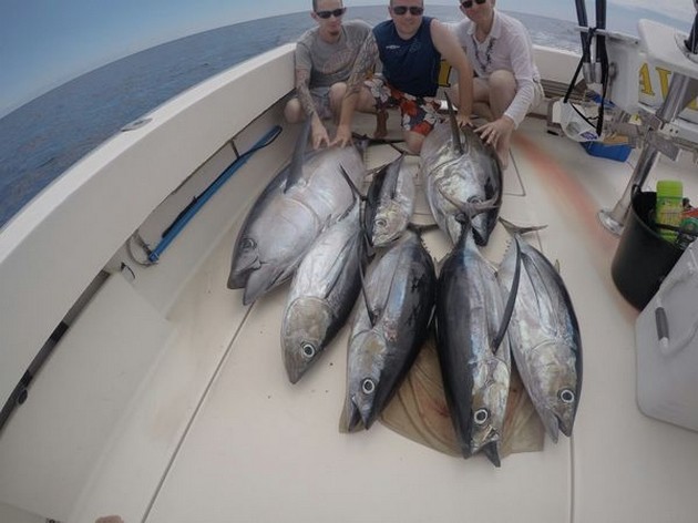 Albacores och Big Eye Tuna för Rudge-familjen - Cavalier & Blue Marlin Sport Fishing Gran Canaria