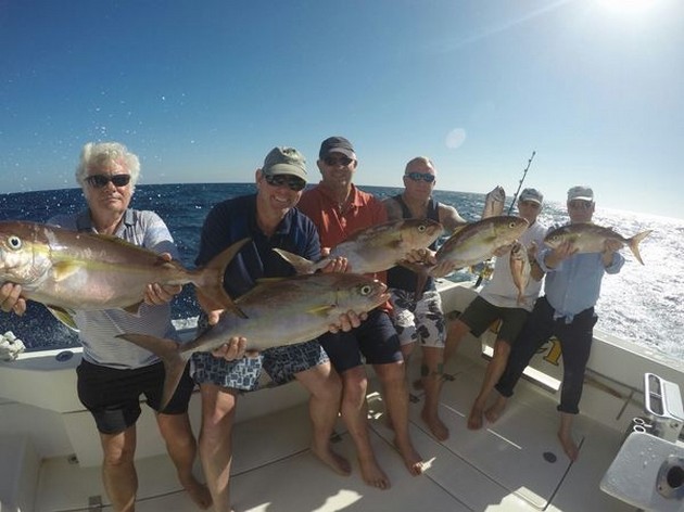 Fantastiska fångster av Amberjacks och Red Snappers - Cavalier & Blue Marlin Sport Fishing Gran Canaria