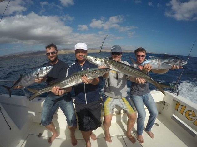 Bra start med massor av Atlantic Bonito och en ny skiva! - Cavalier & Blue Marlin Sport Fishing Gran Canaria