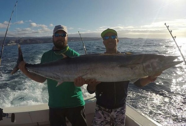 Marco från Tyskland fångade 30 kilo Wahoo - Cavalier & Blue Marlin Sport Fishing Gran Canaria