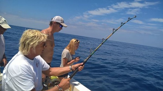 Martin van Leest släppte 150 kg Blue Marlin - Cavalier & Blue Marlin Sport Fishing Gran Canaria