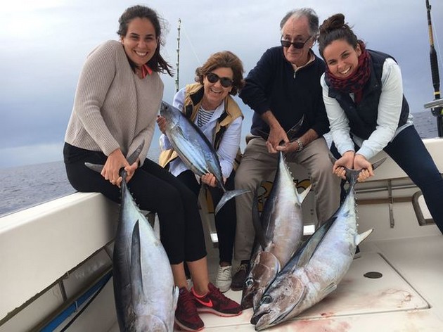 Första Albacores 2017 fångad av båten Cavalier. - Cavalier & Blue Marlin Sport Fishing Gran Canaria