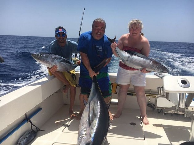 Återigen Big Eye Tonfisk och Albacores på södra Gran Canaria - Cavalier & Blue Marlin Sport Fishing Gran Canaria