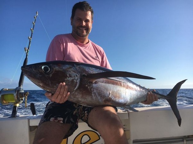 36 kg Albacore fångad av Alfredo Saza - Cavalier & Blue Marlin Sport Fishing Gran Canaria