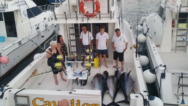 CAVALIER Krossade alla inspelningar - Cavalier & Blue Marlin Sport Fishing Gran Canaria