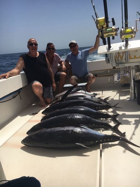 7 Albacores + Big Eye - Cavalier & Blue Marlin Sport Fishing Gran Canaria