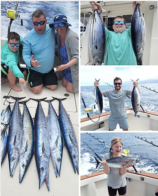 25/05 - WAHOO & ATLANTIC BONITOS! Cavalier & Blue Marlin Sport Fishing Gran Canaria
