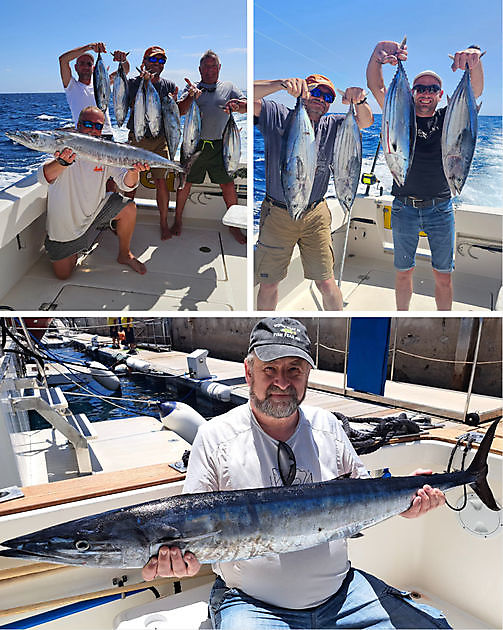12/06 – WAHOOS & ATLANTIC BONITOS! - Cavalier & Blue Marlin Sport Fishing Gran Canaria